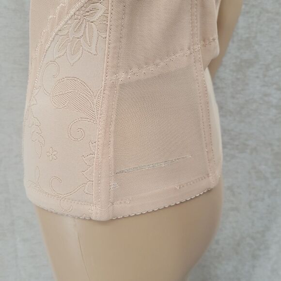 Nude/ Tan Underbust Shapewear with Front Closure Plus Size 2X - Picture 12 of 16